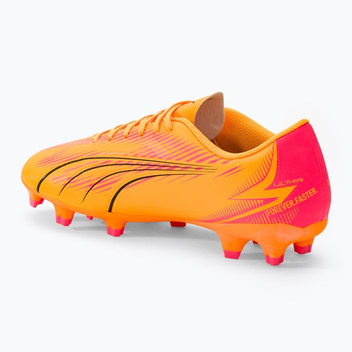 Kopačky PUMA Ultra Play FG/AG sunset glow/puma black/sun stream 3