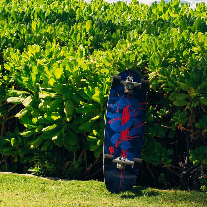 Skateboard surfskate Carver C7 Raw 34" Kai Dragon 222 Complete modro-červený C11311143 10