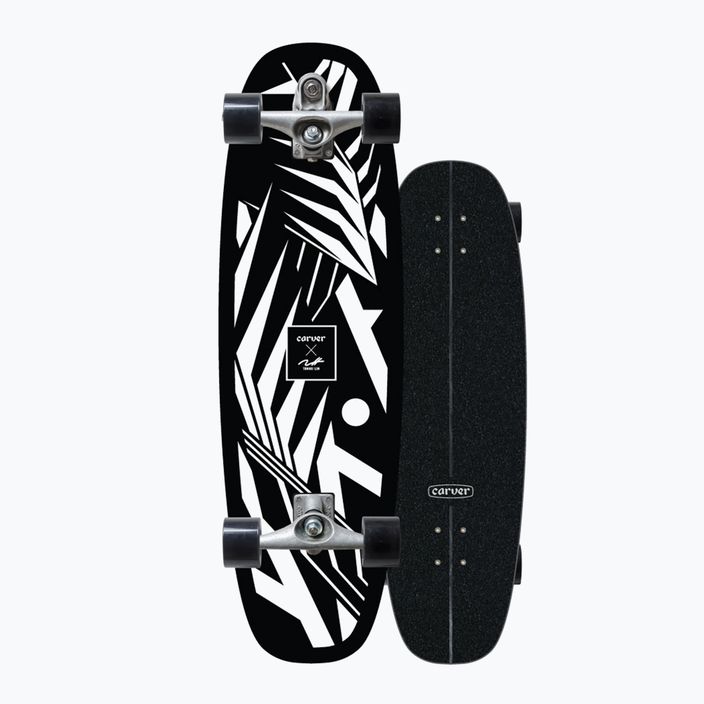 Skateboard surfskate Carver CX Raw 33" Tommii Lim Proteus 222 Complete čierno-biely C11311144 8