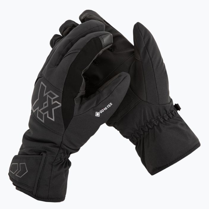 Pánske lyžiarske rukavice KinetiXx Barny Alpin Black 7019-210-01