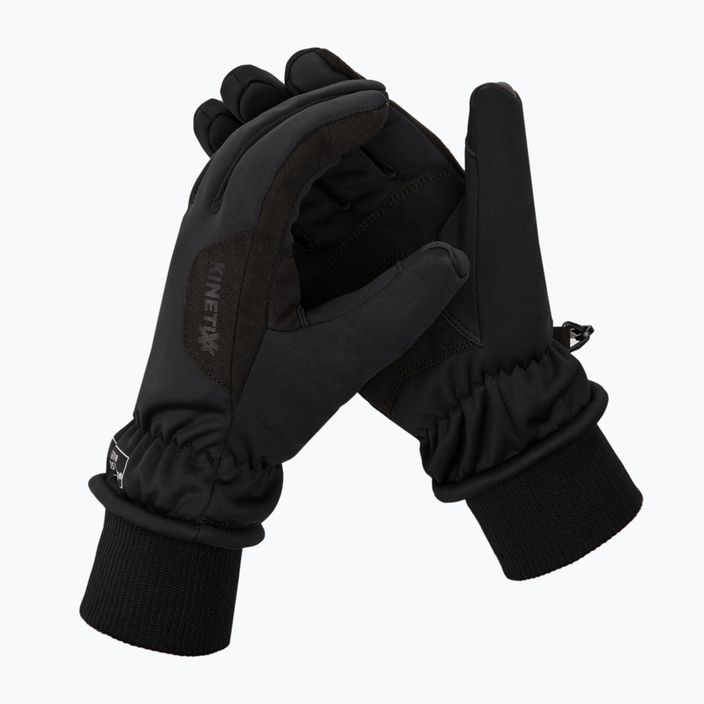 KinetiXx Marati lyžiarske rukavice čierne 7019-410-01