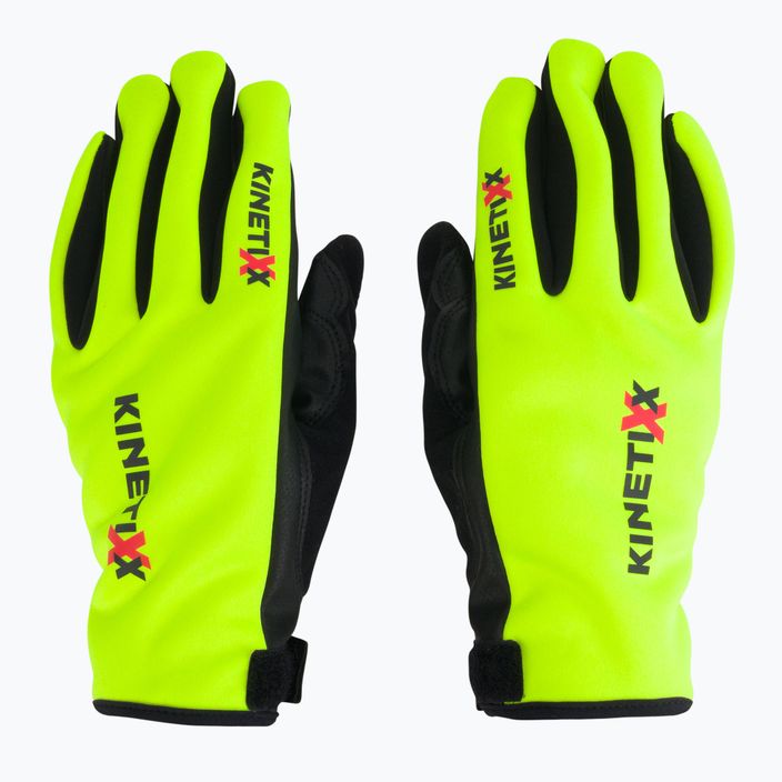 KinetiXx Eike lyžiarske rukavice žlté 7020130 07 3