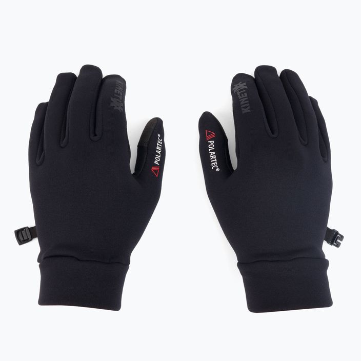 KinetiXx Michi lyžiarske rukavice čierne 7020-400-01 2