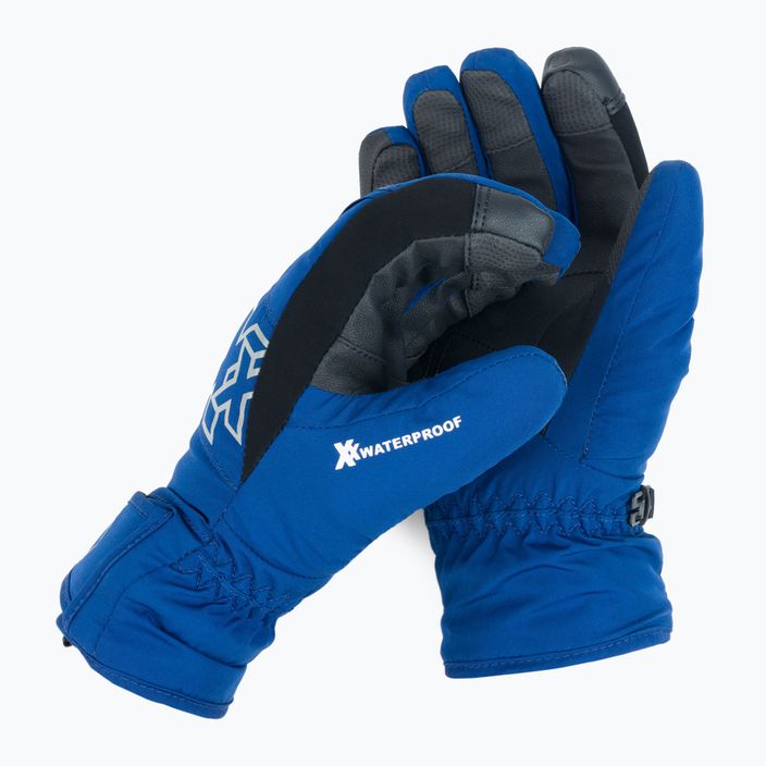 Detské lyžiarske rukavice KinetiXx Barny Ski Alpin modré 7020-600-04