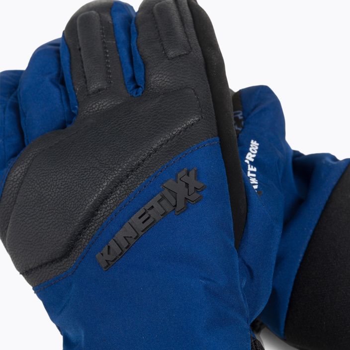 Detské lyžiarske rukavice KinetiXx Billy Ski Alpin modré/čierne 7020-601-04 4