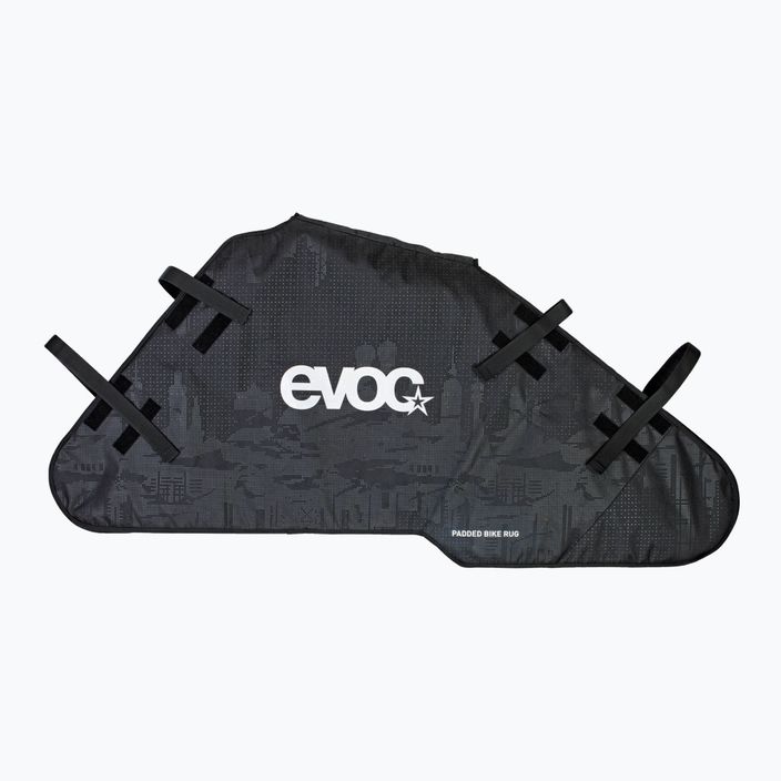 EVOC Polstrovaný koberec na bicykel čierny 100524100