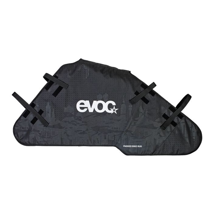 EVOC Polstrovaný koberec na bicykel čierny 100524100 2