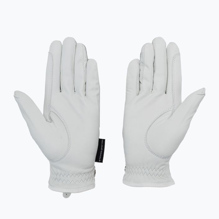 Jazdecké rukavice HaukeSchmidt Galaxy white 0111-204-01 2