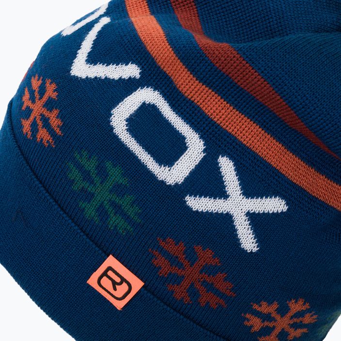 Ortovox Nordic Knit zimná čiapka modrá 68022 3