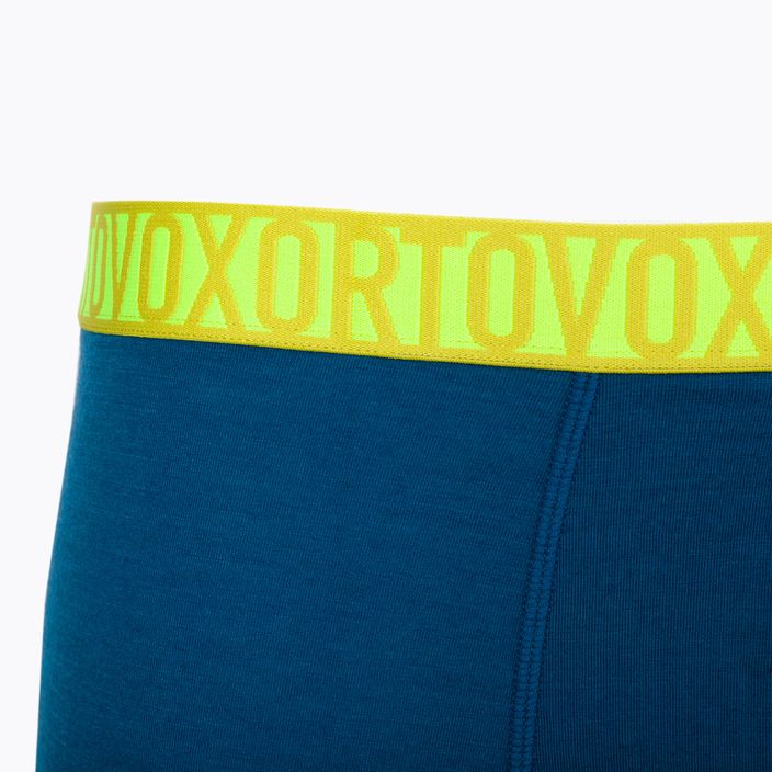 Pánske termo boxerky Ortovox 15 Essential modré 8893 3