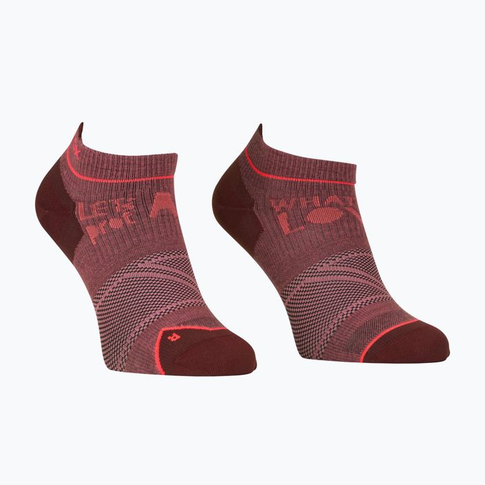 Dámske trekingové ponožky ORTOVOX Alpine Light Low červená 5479000005 5