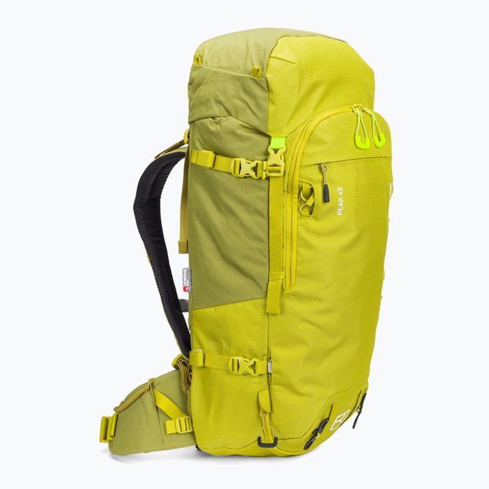 ORTOVOX Peak 45 turistický batoh žltá 4626700003 3