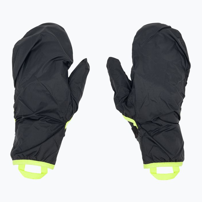 Pánske rukavice na zoskok padákom ORTOVOX Fleece Grid Cover black raven 5