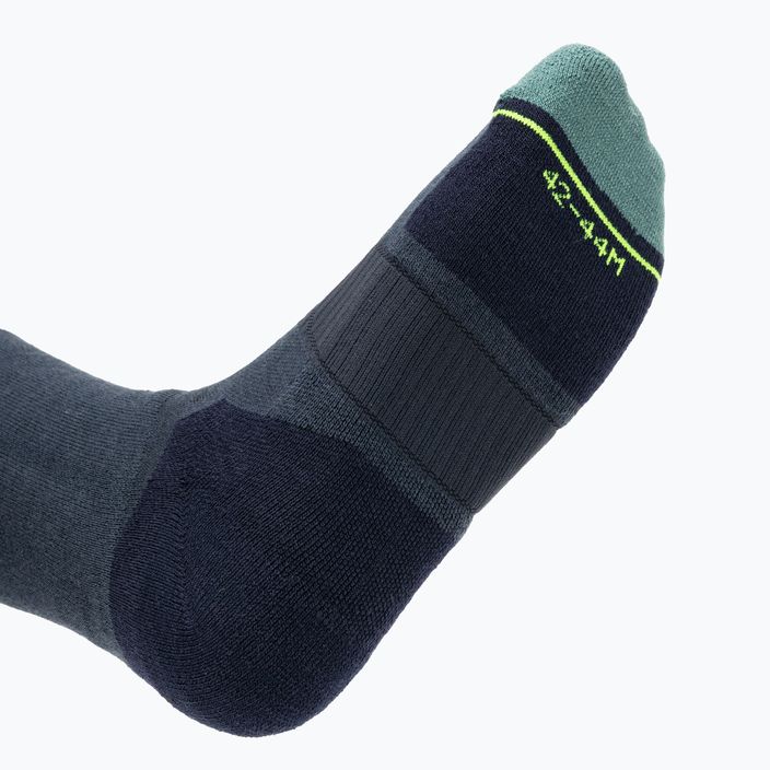 Pánske lyžiarske ponožky ORTOVOX Freeride Long Socks Cozy black steel 6