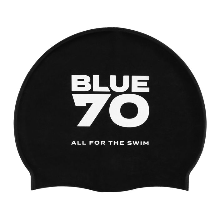 BlueSeventy Silikónová plavecká čiapka BL300 čierna 2