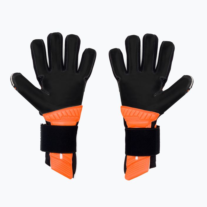 T1TAN Rebel Re:Born brankárske rukavice čierno-oranžové 201929 2