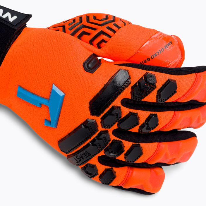T1TAN Shocking Beast 2.0 brankárske rukavice oranžové 202104 3