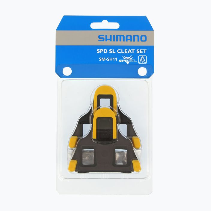 Bloky pedálov Shimano SMSH11 SPD-SL žlté Y42U98010 4