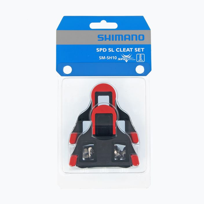 Bloky pedálov Shimano SMSH10 SPD-SL červené Y42U98020 4