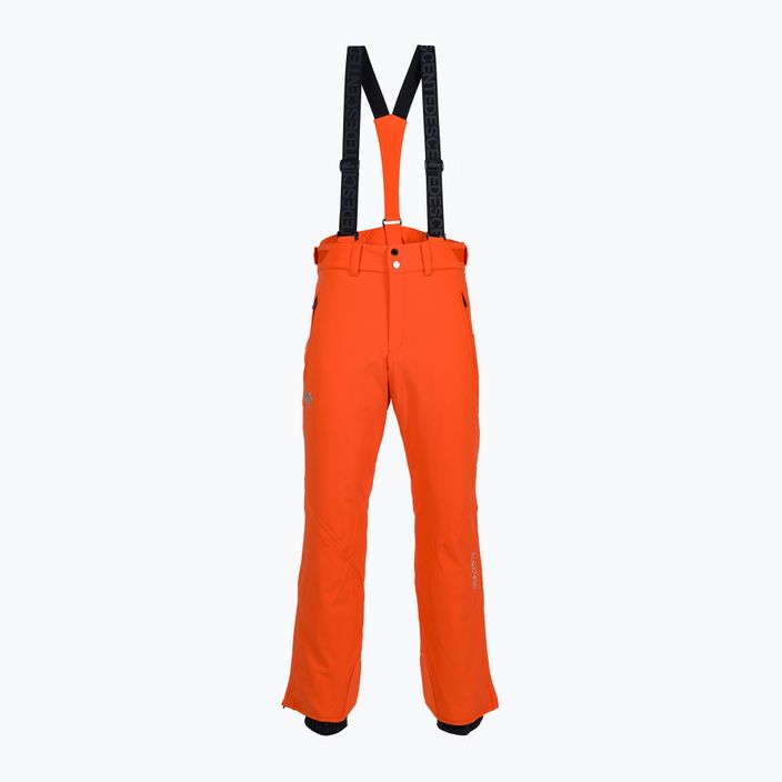 Pánske lyžiarske nohavice Descente Swiss mandarin orange 5