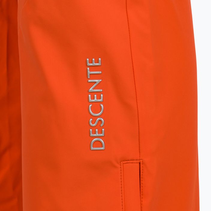 Pánske lyžiarske nohavice Descente Swiss mandarin orange 7