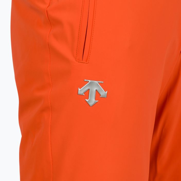 Pánske lyžiarske nohavice Descente Swiss mandarin orange 8