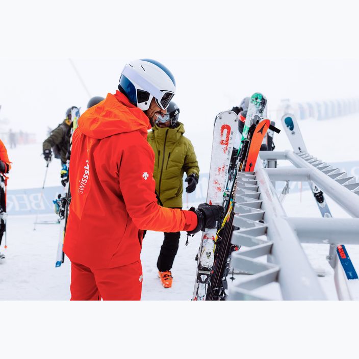 Pánska lyžiarska bunda Descente Swiss mandarin orange 14