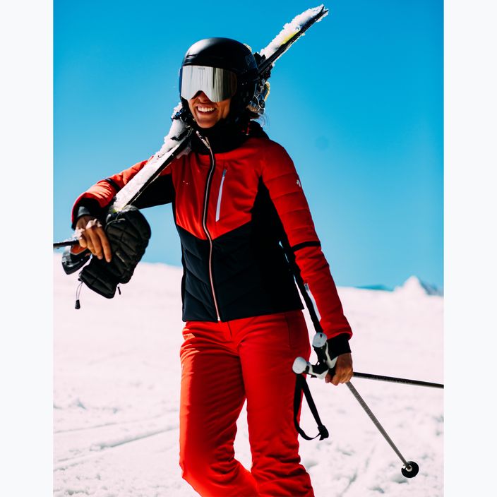 Dámske lyžiarske nohavice Descente Nina Insulated electric red 11