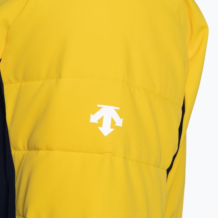 Dámska lyžiarska bunda Descente Iris marigold yellow 4