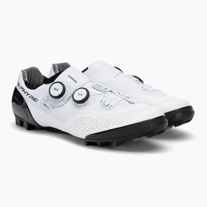 Shimano SH-XC902 pánska MTB cyklistická obuv biela ESHXC902MCW01S43000 4