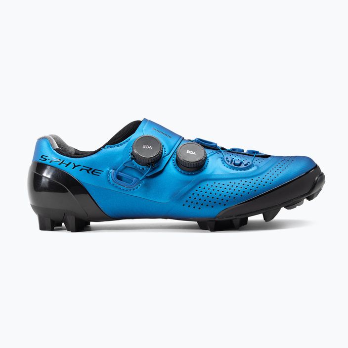 Pánska MTB cyklistická obuv Shimano SH-XC902 modrá ESHXC902MCB01S43000 2