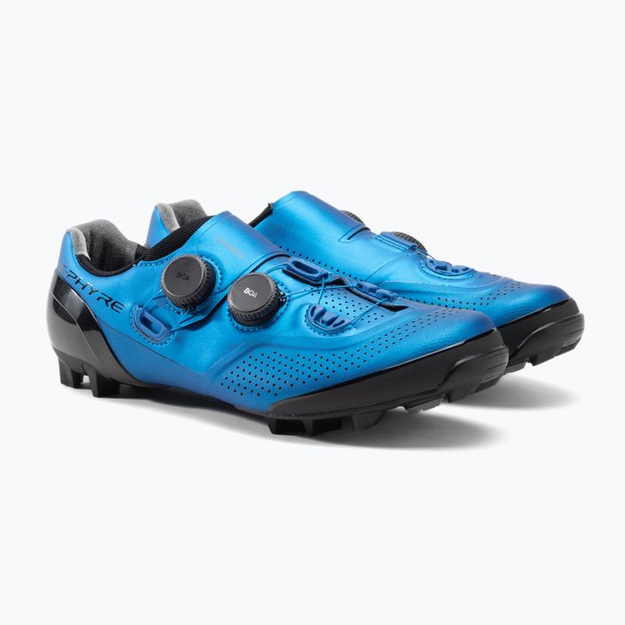 Pánska MTB cyklistická obuv Shimano SH-XC902 modrá ESHXC902MCB01S43000 5