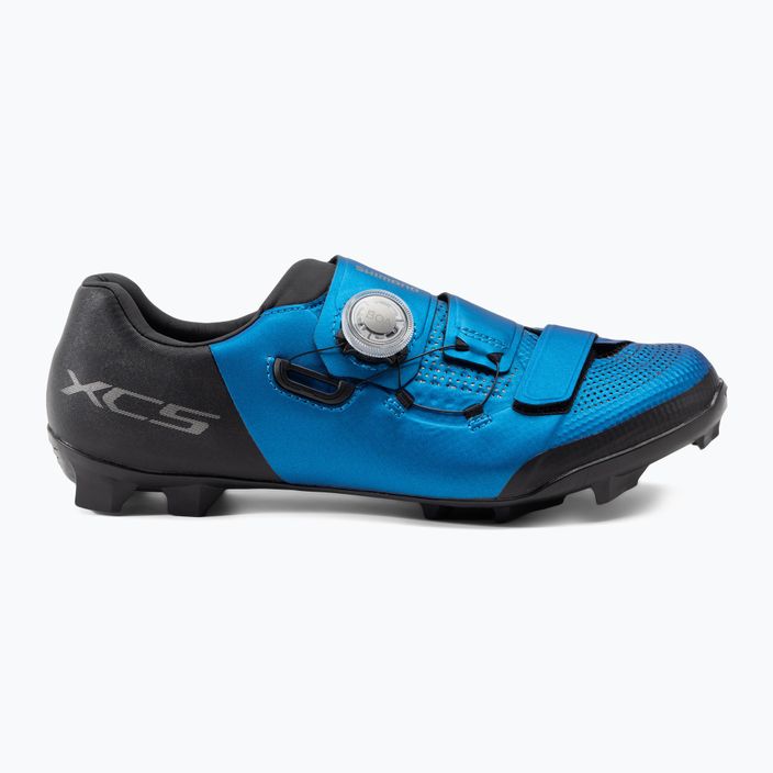 Shimano SH-XC502 pánska MTB cyklistická obuv modrá ESHXC502MCB01S46000 2