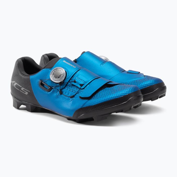 Shimano SH-XC502 pánska MTB cyklistická obuv modrá ESHXC502MCB01S46000 5