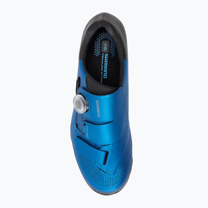 Shimano SH-XC502 pánska MTB cyklistická obuv modrá ESHXC502MCB01S46000 6