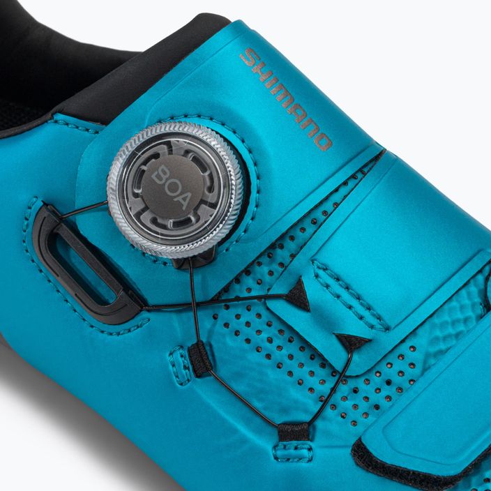 Dámska cyklistická obuv Shimano SH-RC502 modrá ESHRC502WCB25W39000 9
