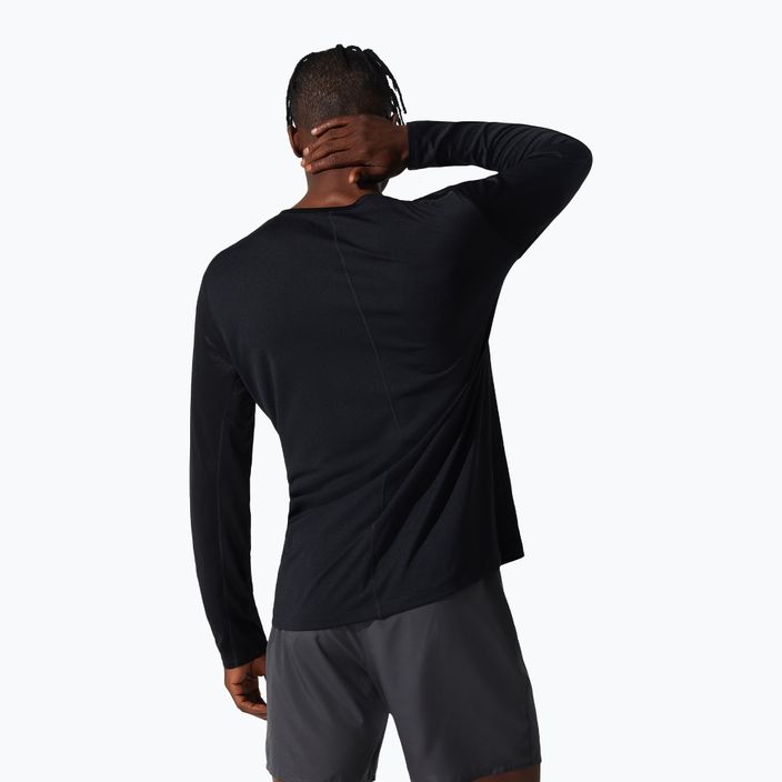 Pánske bežecké tričko ASICS Core Top performance black s dlhým rukávom 2