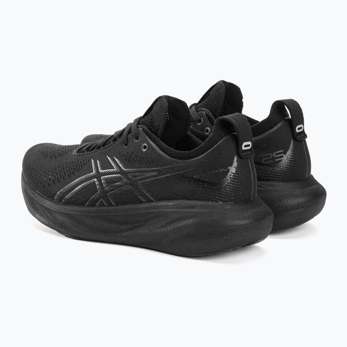 ASICS Gel-Nimbus 25 pánska bežecká obuv black/black 3