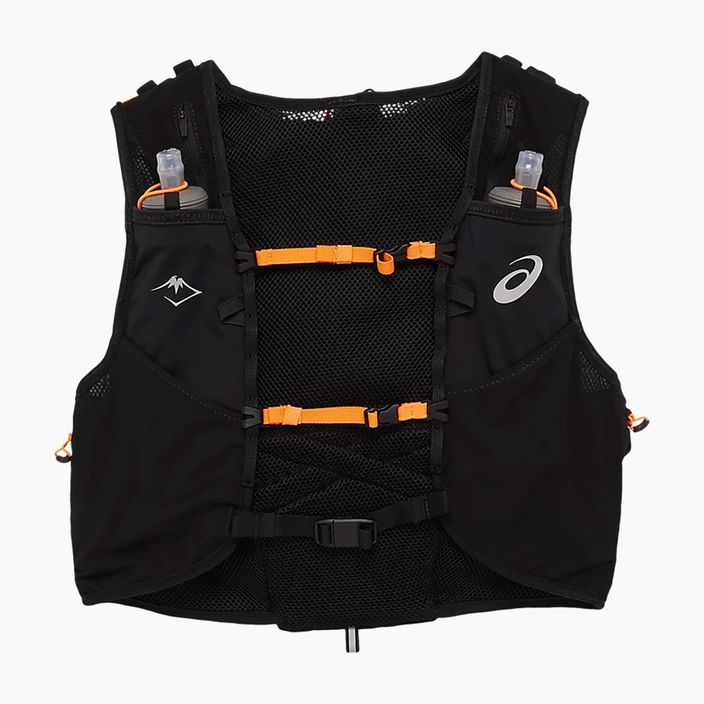 ASICS Fujitrail Hydration Vest 7 l výkonná čierna/šokujúco oranžová bežecká vesta