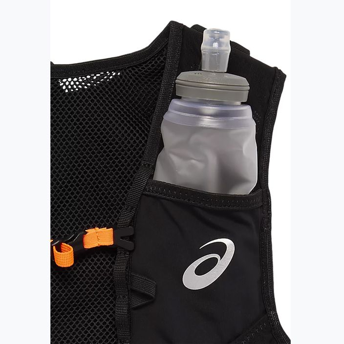 ASICS Fujitrail Hydration Vest 7 l výkonná čierna/šokujúco oranžová bežecká vesta 8