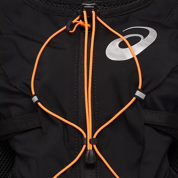 ASICS Fujitrail Hydration Vest 7 l výkonná čierna/šokujúco oranžová bežecká vesta 9