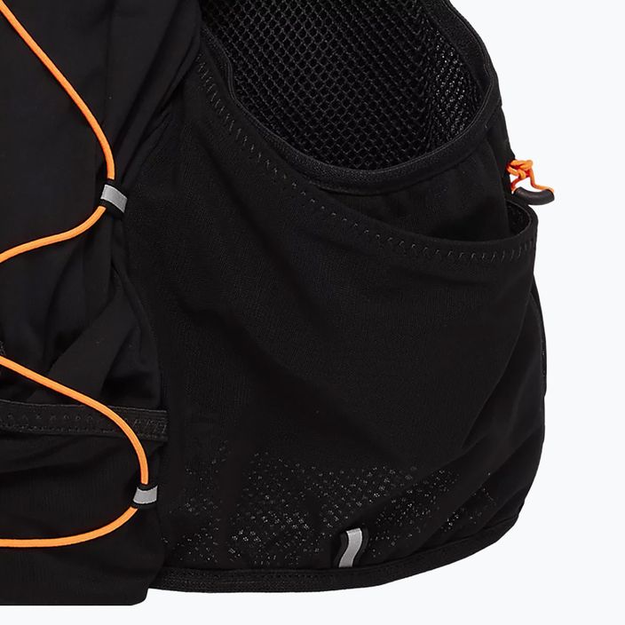 ASICS Fujitrail Hydration Vest 7 l výkonná čierna/šokujúco oranžová bežecká vesta 10