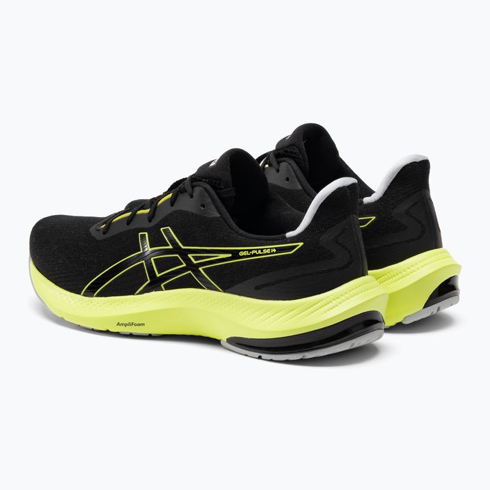 ASICS Gel-Pulse 14 pánska bežecká obuv black/glow yellow 3