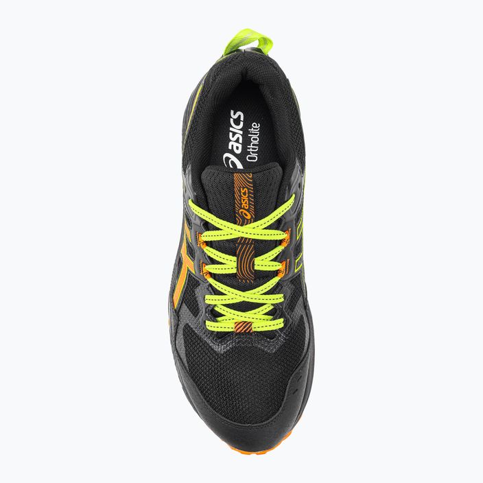 ASICS Gel-Sonoma 7 pánska bežecká obuv black/bright orange 6