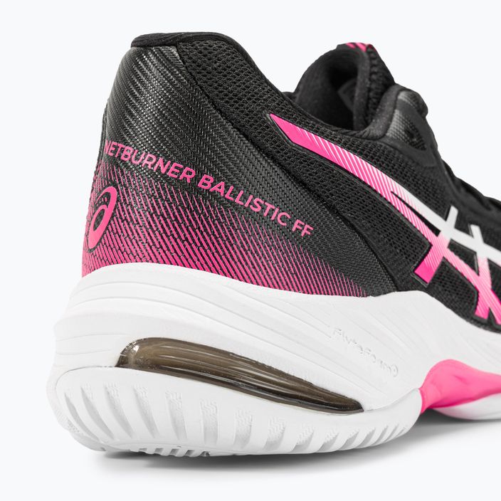 Dámska volejbalová obuv ASICS Netburner Ballistic FF 3 black / hot pink 11