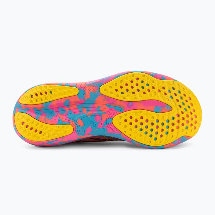 ASICS Gel-Nimbus 25 pánska bežecká obuv aquarium/vibrant yellow 5