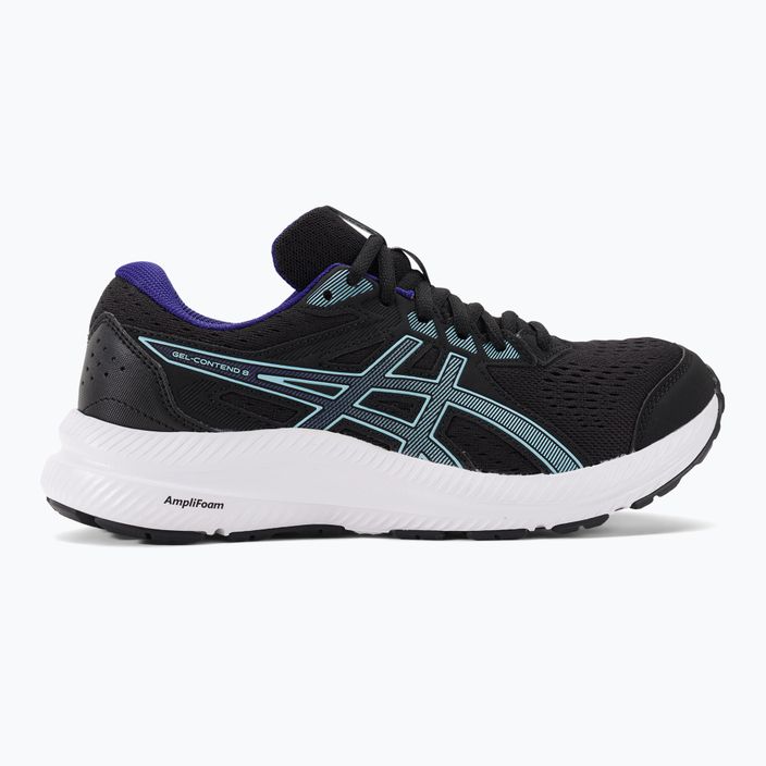 ASICS Gel-Contend 8 dámska bežecká obuv black/aquarium 2