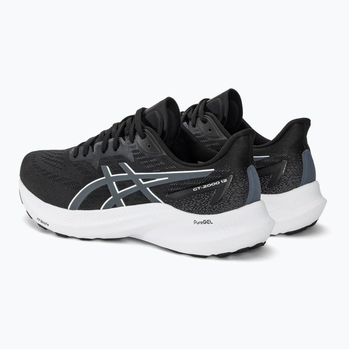 ASICS GT-2000 12 Wide black/carrier grey pánska bežecká obuv 4