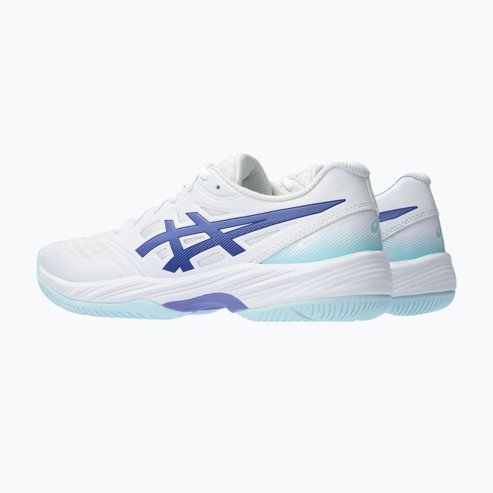 Dámska squashová obuv ASICS Gel-Court Hunter 3 white / blue violet 17