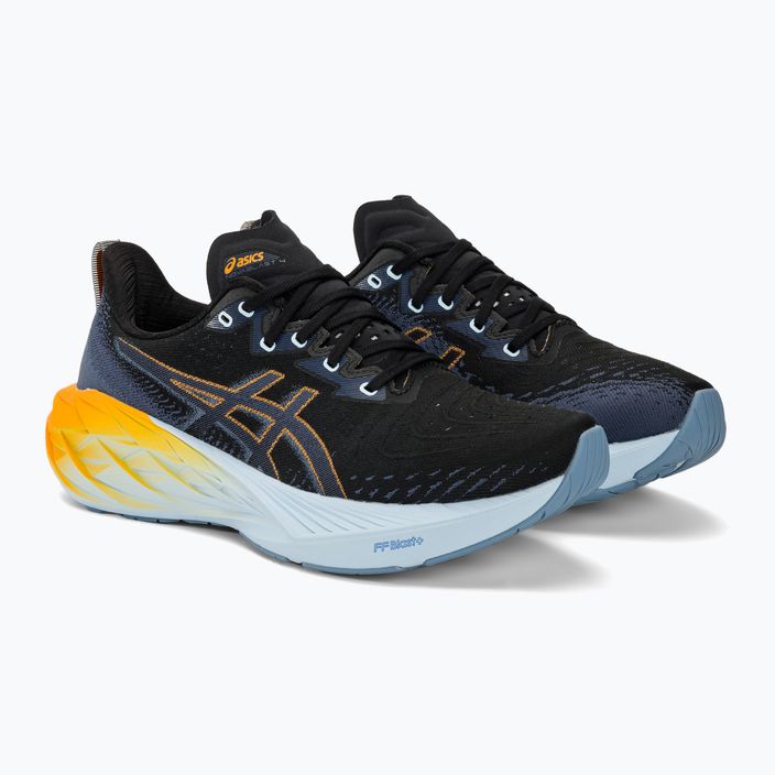 ASICS Novablast 4 black/thunder blue pánska bežecká obuv 5